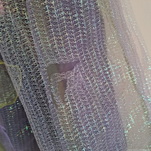 Gymboree fairy costume, has triange tear in the fabric, size 10/12 - Picture 3 of 5